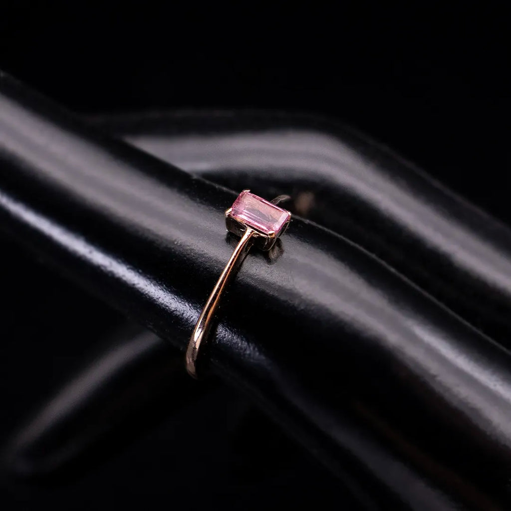 Pink Tourmaline Ring