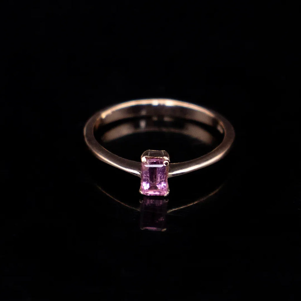 Pink Tourmaline Ring