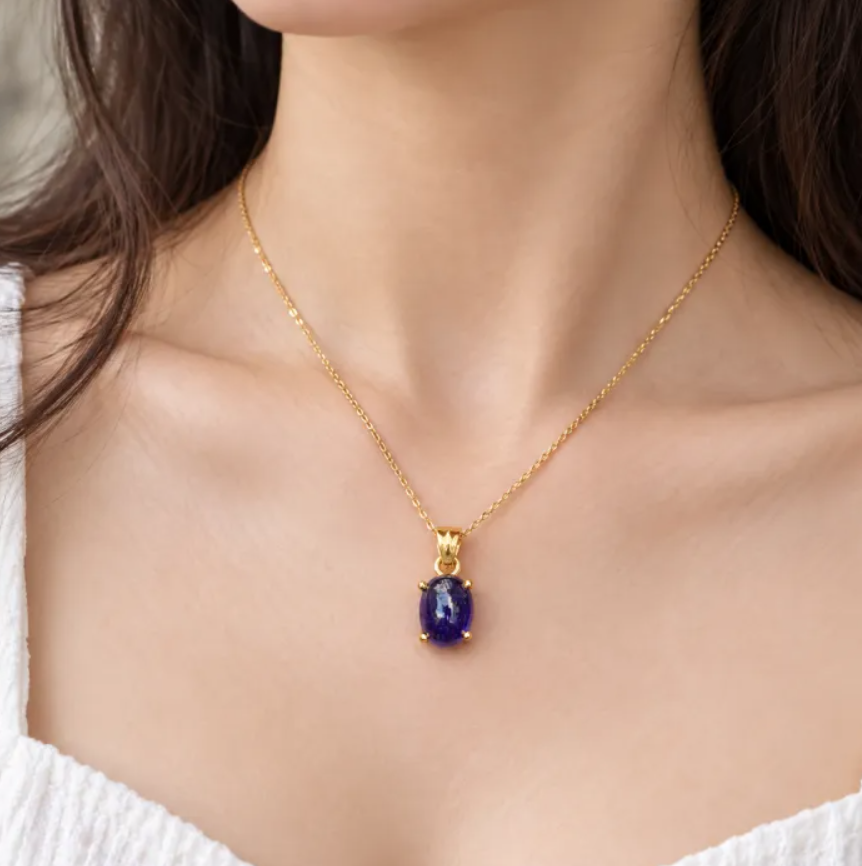 Blue Sapphire Pendant