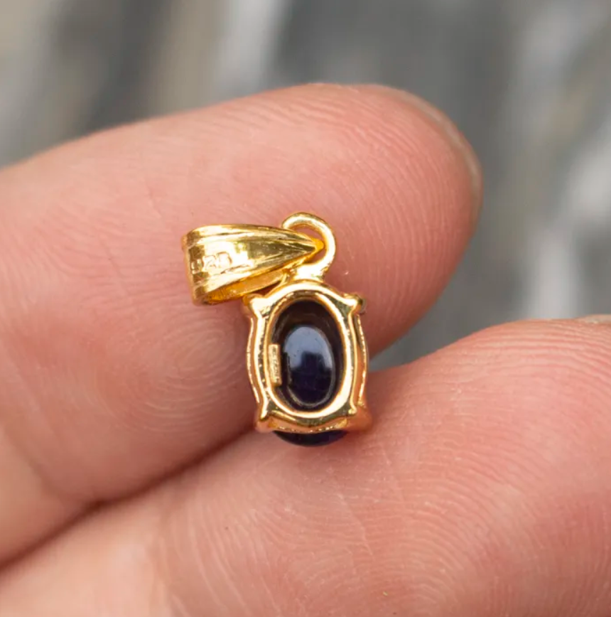 Blue Sapphire Pendant