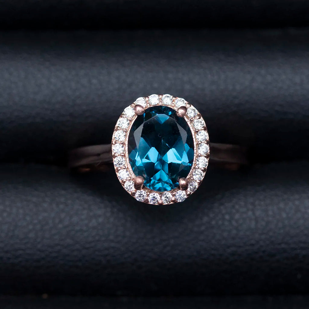 London Blue Topaz Ring