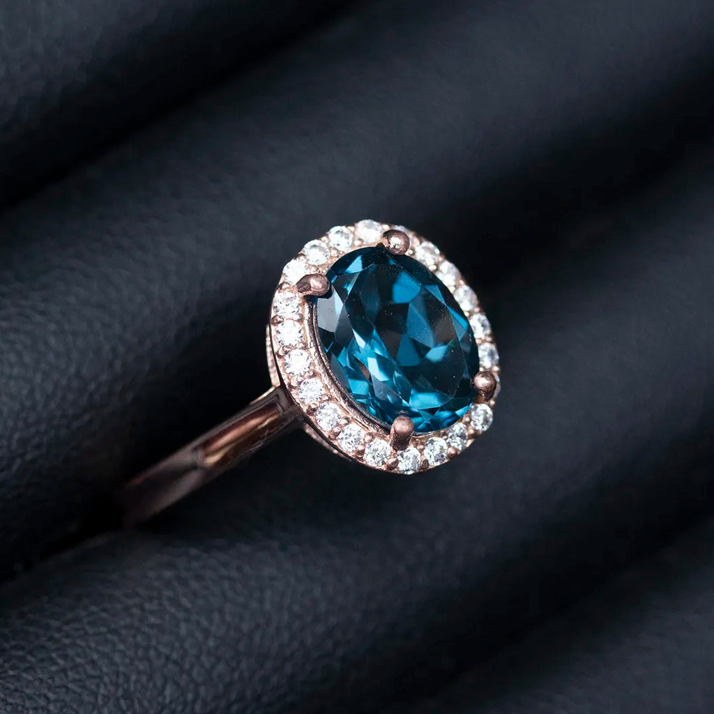 London Blue Topaz Ring