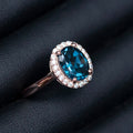 London Blue Topaz Ring