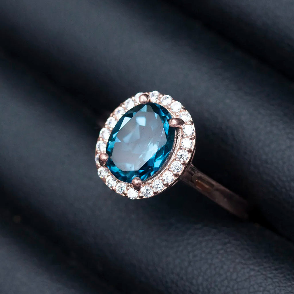 London Blue Topaz Ring