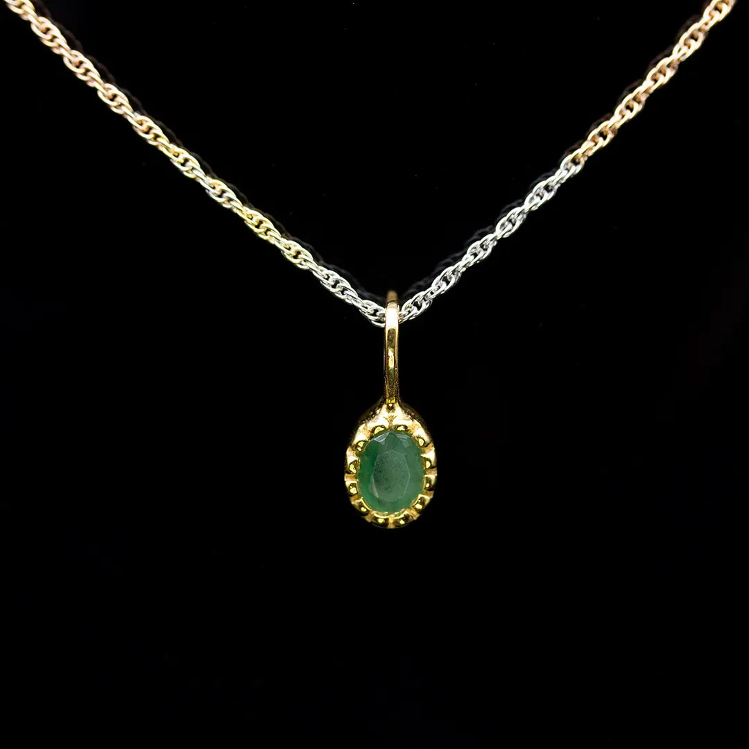 Colombian Emerald Pendant