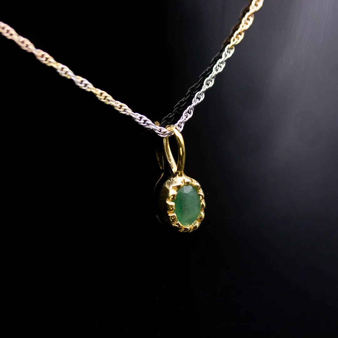 Colombian Emerald Pendant
