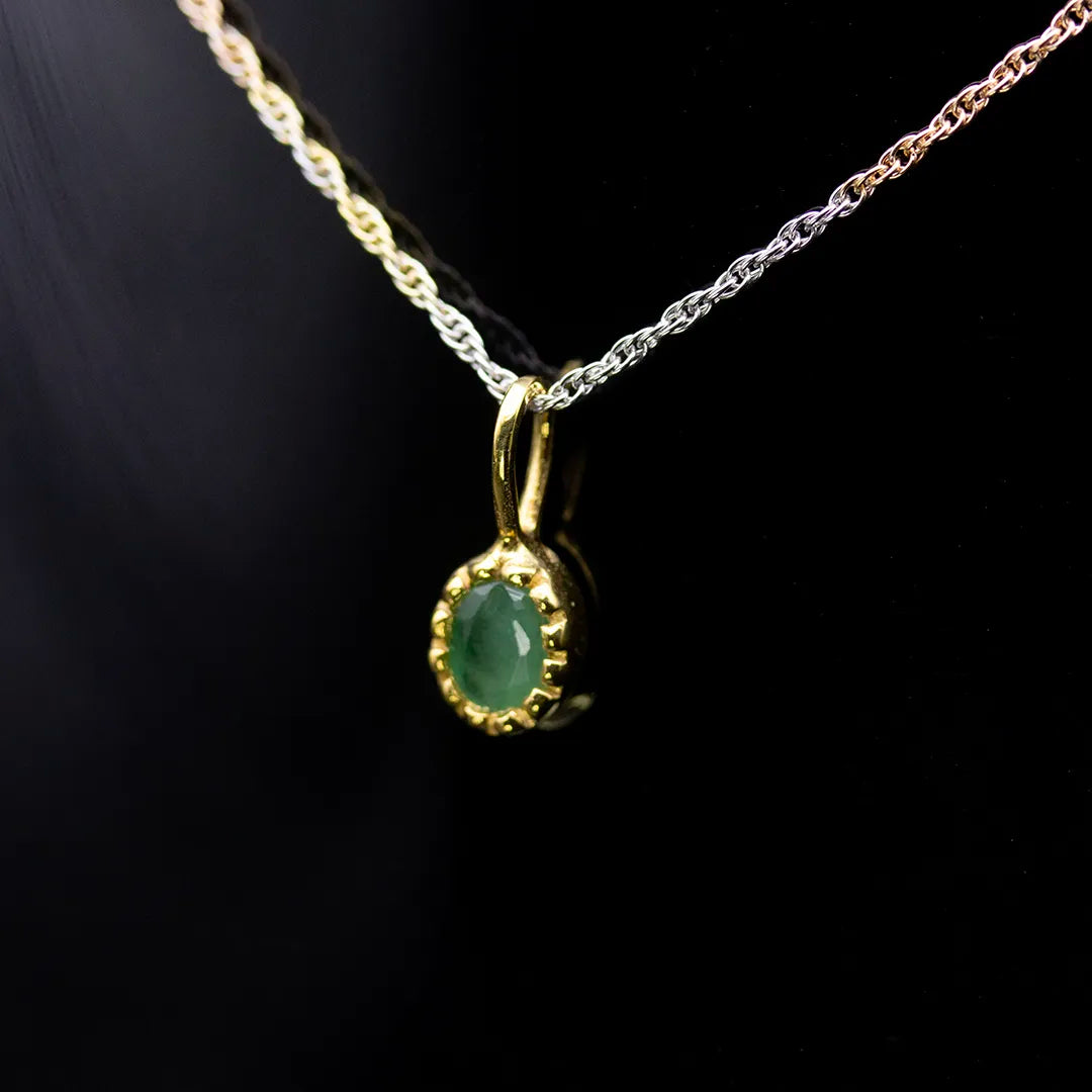 Colombian Emerald Pendant
