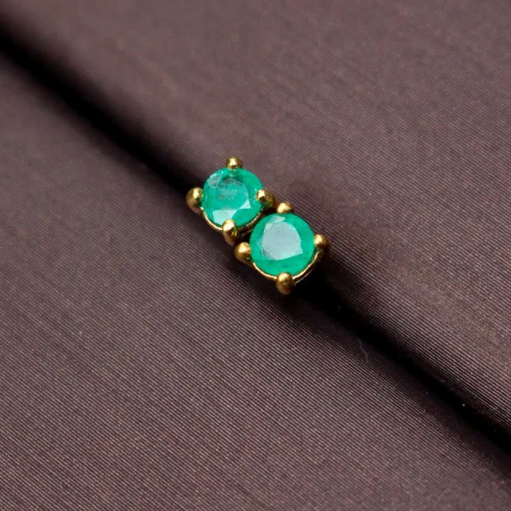 Colombian Emerald Earrings