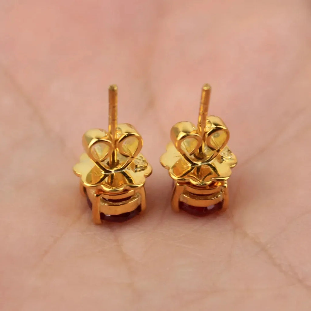 Ruby Earrings