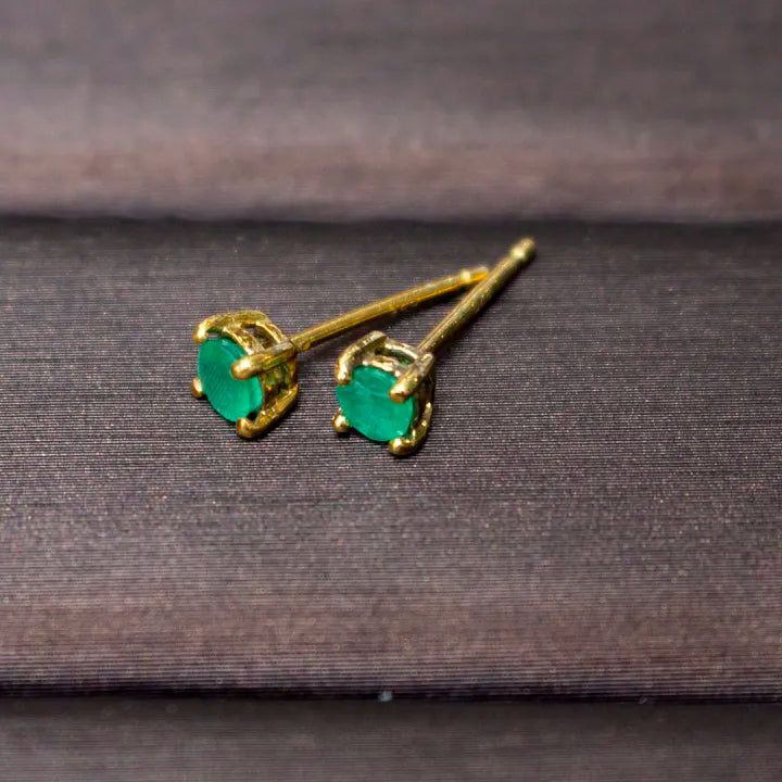 Colombian Emerald Earrings