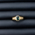 Green Sapphire Ring