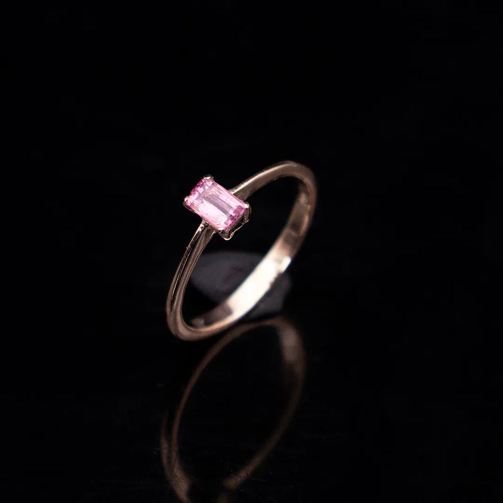Pink Tourmaline Ring