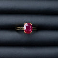 Natural Mozambican Ruby Ring