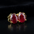 Ruby Earrings